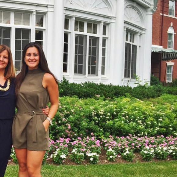 AMAZING condition Green Top Shop Romper - Picture 4 of 4